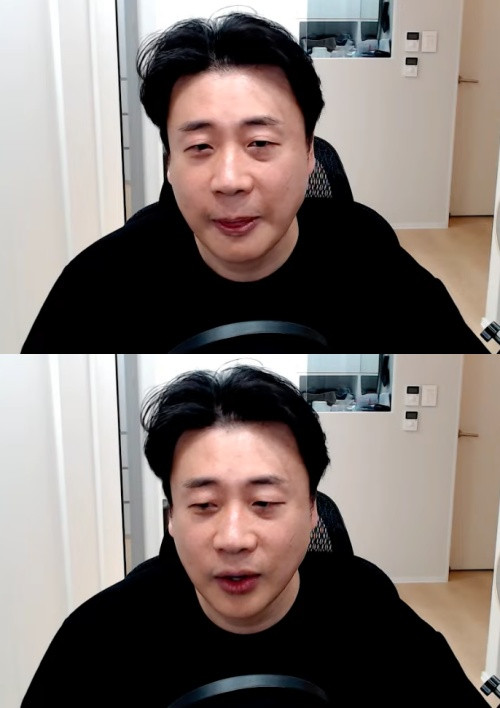 Youtuber Eun Hyun Jang đã thực hiện buổi phát sóng trực tiếp trên kênh cá nhân. (Nguồn: OSEN)