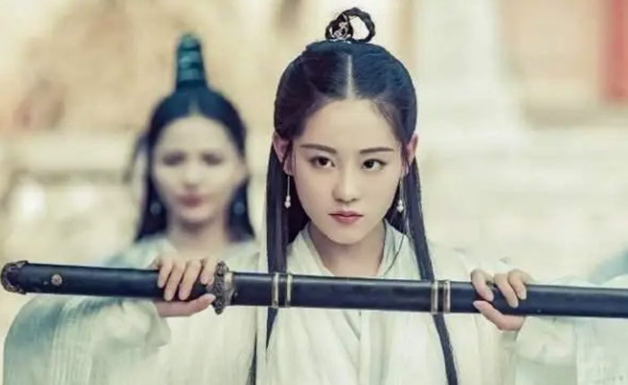Chu Chỉ Nhược trong truyền hình kiếm hiệp Tân Ỷ Thiên Đồ Long Ký (năm 2019). Ảnh: Sohu
