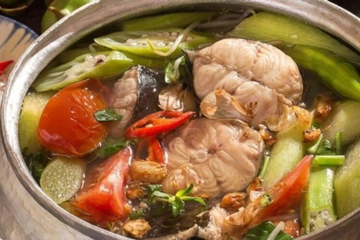 Canh chua cá ngát