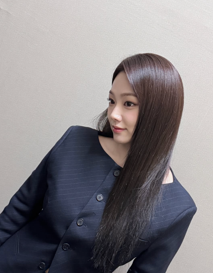 Hình ảnh được Kang Mi Na chia sẻ mới đây.
