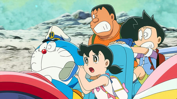 Doraemon: Nobita và Lâu Đài Dưới Đáy Biển (Phiên bản mới) xuất sắc trở thành tác phẩm anime Nhật Bản ăn khách nhất lịch sử phòng vé Việt Nam. Ảnh: NSX