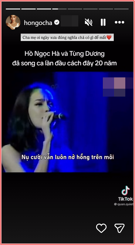 Hồ Ngọc Hà công khai khoảnh khắc 20 năm trước cùng một người đàn ông Ảnh 2