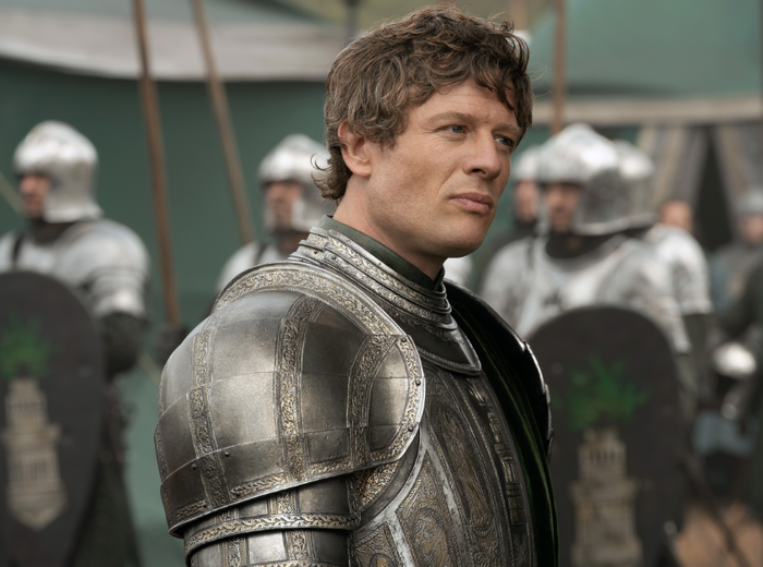 Ormund Hightower (James Norton) cháu trai của Otto và là người đứng đầu gia tộc tại Oldtown. Ảnh: HBO