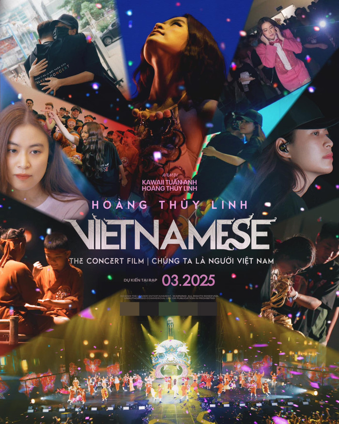 Hoàng Thùy Linh từng gây chú ý với dự án phim tài liệu 'Vietnamese Concert Film'.