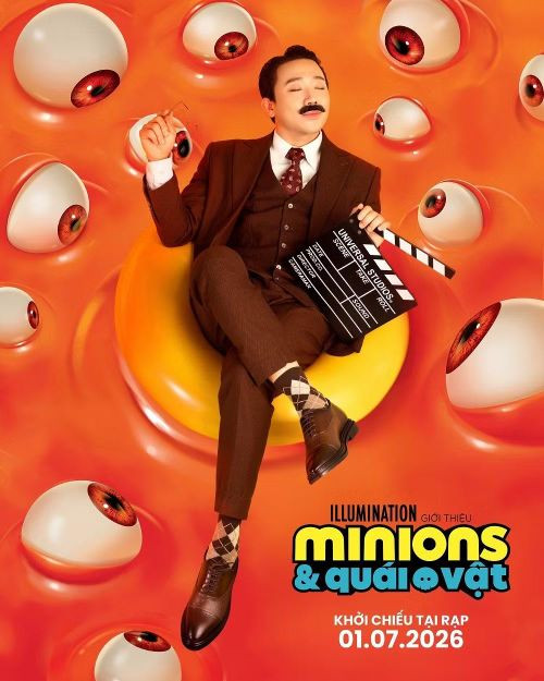 Trấn Thành tái ngộ thương hiệu Minions sau 13 năm.