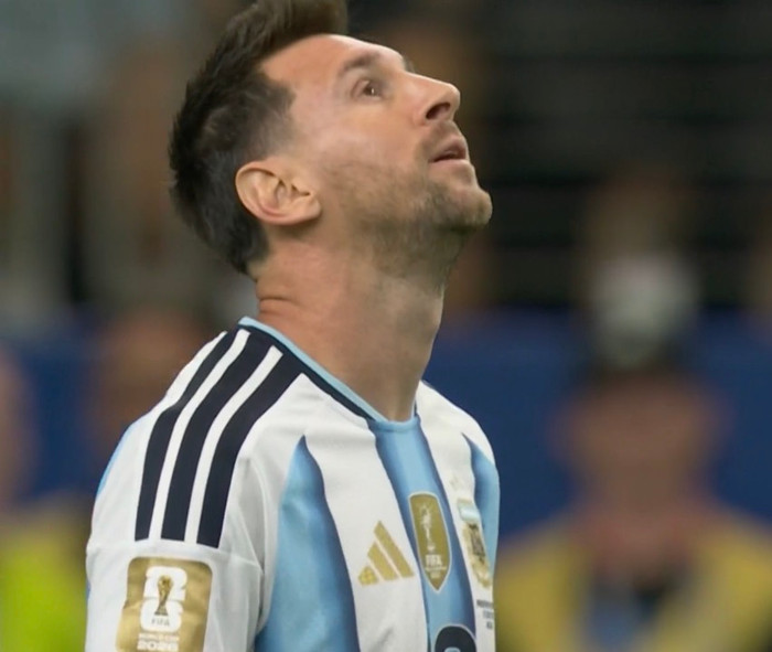 Lionel Messi đã tiếp tục viết nên lịch sử tại World Cup 2026, nhưng cũng có một kỷ lục mà chắc chắn anh không mong muốn sở hữu. Ảnh chụp màn hình