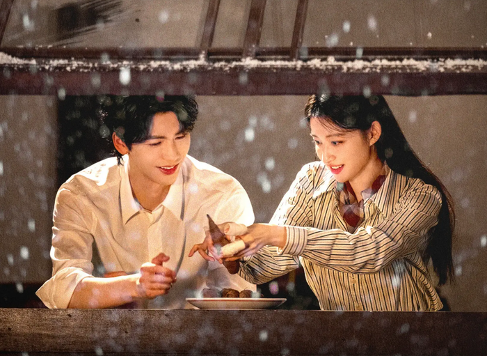 Phút Giây Ấy Vượt Quá Giới Hạn có sự tham gia của Vương Sở Nhiên và Trương Lăng Hách trong vai trò diễn viên chính.&nbsp;ẢnẢnh: Weibo&nbsp;