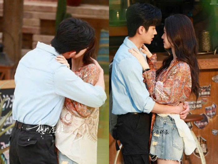 'Nụ hôn lật mặt' đang là phân đoạn được chia sẻ nhiều nhất trên mạng xã hội. Ảnh: Sohu