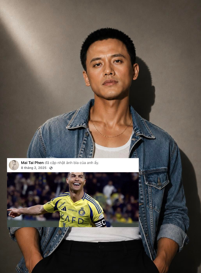 Mai Tài Phến từng bày tỏ mến mộ Ronaldo.