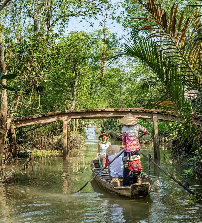Cảnh đẹp sông nước Cần Thơ.