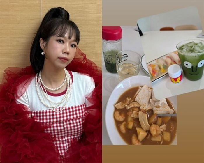 Nữ diễn viên hài Hong Hyun Hee chia sẻ cuộc sống thường ngày cùng chế độ ăn uống và tập luyện nghiêm túc.