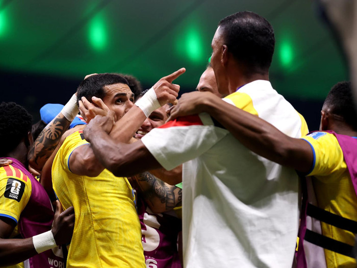 Colombia đã trở thành đội tuyển tiếp theo ghi tên mình vào vòng 32 đội World Cup 2026 sau chiến thắng tối thiểu 1-0 trước CHDC Congo ở lượt trận thứ hai bảng K. Ảnh: FIFA