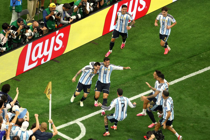Messi đã ghi 18 bàn tại sân chơi World Cup. Ảnh: FIFA