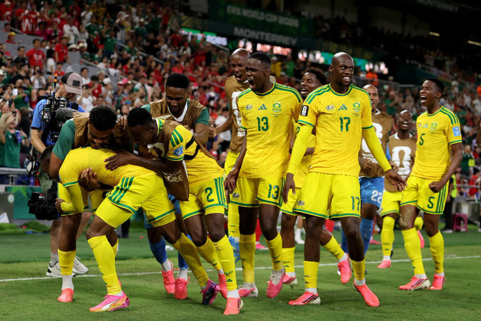 Thêm một cú sốc lớn đã xuất hiện tại World Cup 2026 khi đội tuyển Hàn Quốc bất ngờ thất bại 0-1 trước Nam Phi ở lượt trận cuối bảng A.&nbsp;Ảnh: FIFA