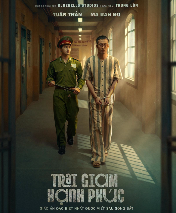 Lương Thế Thành hội ngộ Tuấn Trần và Ma Ran Đô trong dự án Trại Giam Hạnh Phúc. Ảnh: ĐPCC