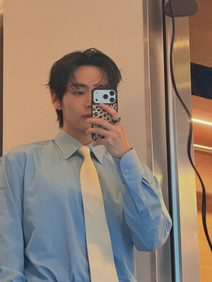 Chiếc ốp lưng 'gây bão' của V (BTS) trên mạng xã hội. (Nguồn: Instagram nhân vật)