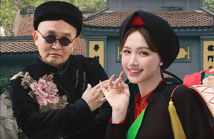 NSƯT Xuân Hinh cùng Hòa Minzy trong MV Bắc Bling, sản phẩm âm nhạc thành công nhất 2025.