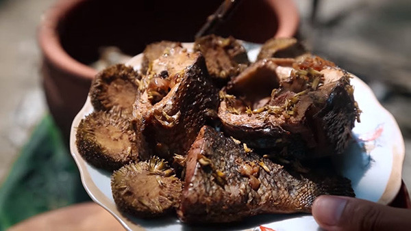 Món cá kho gáo Ninh Bình.