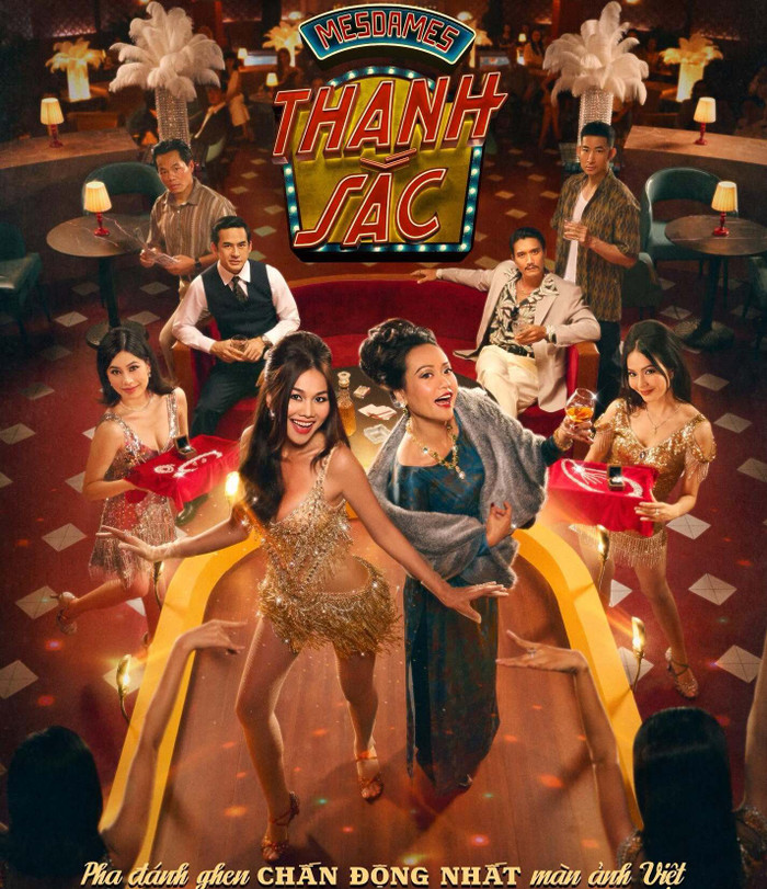 Mesdames Thanh Sắc là một trong những phim được thảo luận nhiều nhất trên mạng xã hội. Ảnh: NSX