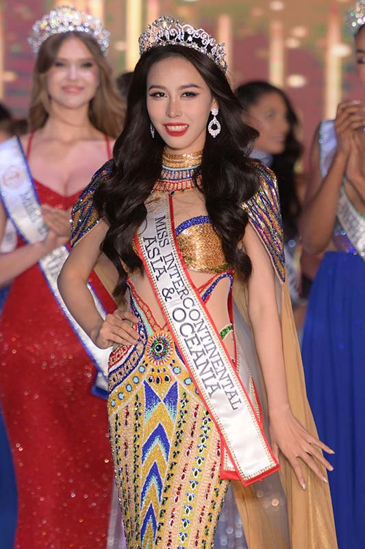 Ngọc Hằng ghi dấu ấn quốc tế với ngôi Á hậu 2 và danh hiệu Miss Intercontinental Asia & Oceania 2023.
