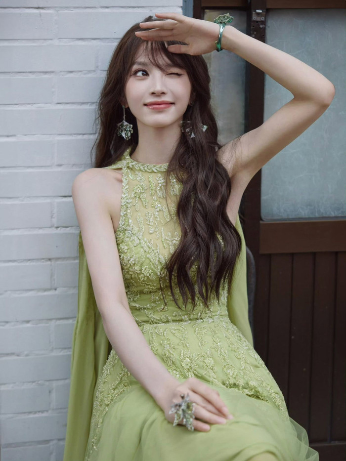 Điền Hi Vi đang nhận được nhiều thiện cảm từ phía khán giả nhờ diện mạo tươi tắn, khả năng diễn xuất tự nhiên. Ảnh: Weibo