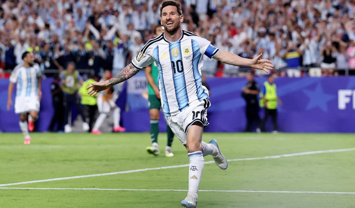 Messi sẽ dự bị trước Jordan. Ảnh: FIFA