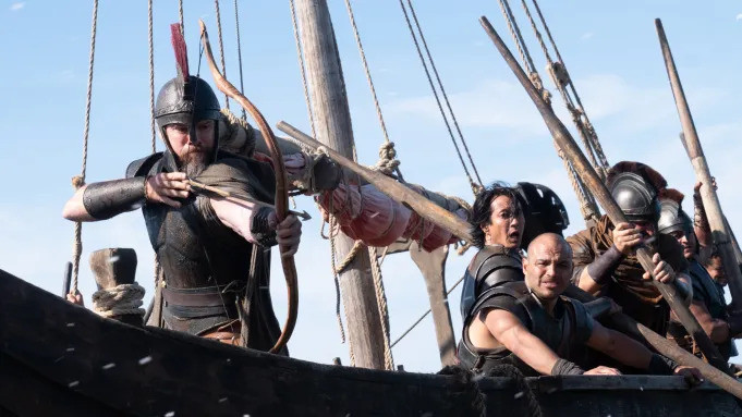 Matt Damon trong phim Odyssey. Ảnh: Universal