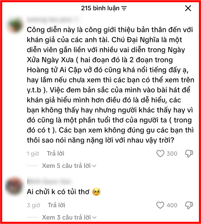 Một bộ phận khán giả vẫn ủng hộ màu sắc riêng của MC Đại Nghĩa tại chương trình.