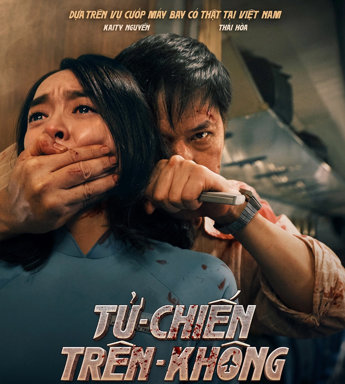 Tử Chiến Trên Không là bộ phim hành động - giật gân lấy bối cảnh một chuyến bay bị khủng bố khống chế giữa không trung. Ảnh: NSX