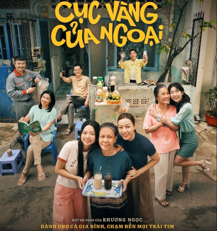 Cục Vàng Của Ngoại mang đến câu chuyện cảm động về tình bà cháu với sự góp mặt của Hồng Đào và Việt Hương. Ảnh: NSX