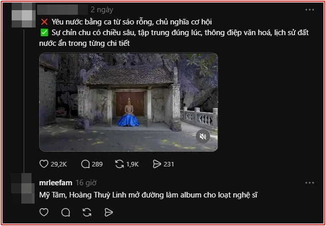 Hoàng Thùy Linh từng được réo gọi liên tục vào thời điểm Hòa Minzy và Sơn Tùng gây tranh cãi với các sản phẩm âm nhạc gần đây.