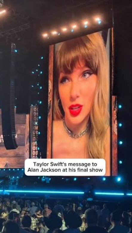Taylor Swift bị la ó tại concert cuối cùng của Alan Jackson Ảnh 1