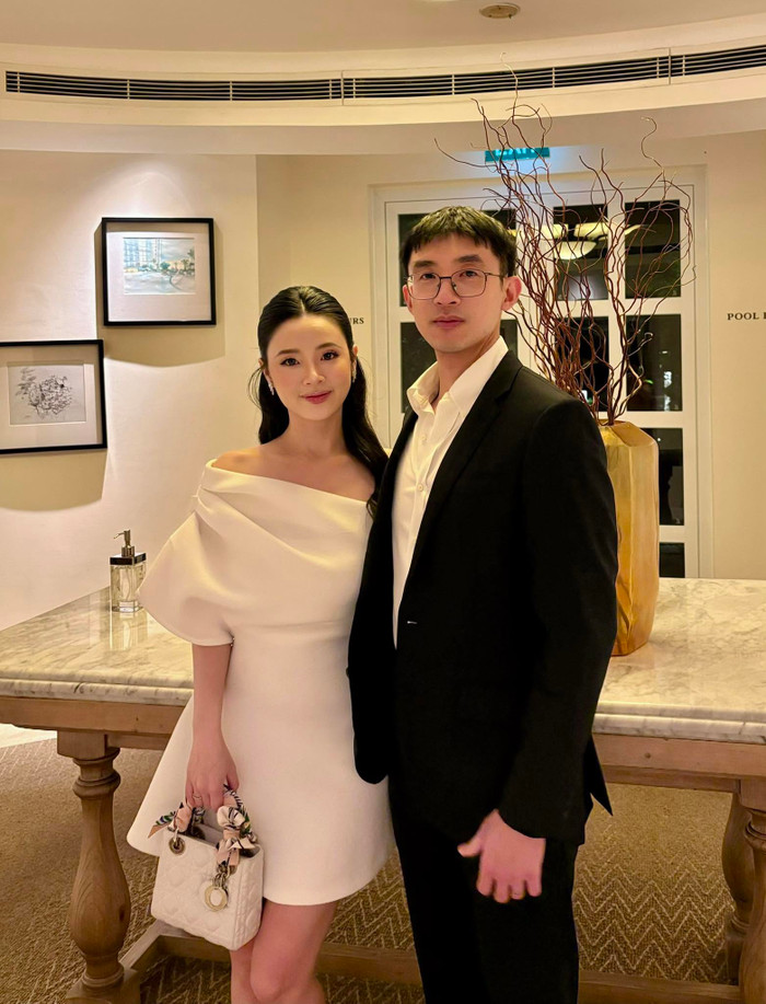 Midu và Minh Đạt đang tận hưởng cuộc sống hôn nhân ngọt ngào, hạnh phúc. Ảnh: FBNV