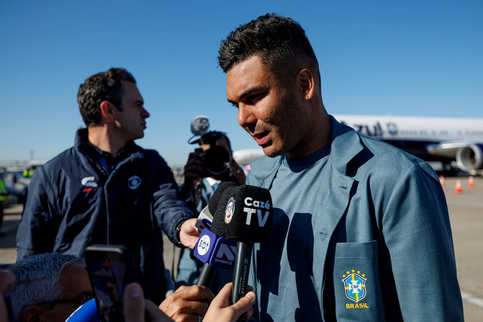Casemiro cho rằng Brazil không được đánh giá là ứng viên số một sẽ giúp đội luôn giữ sự tỉnh táo tại World Cup 2026. Ảnh: Reuters