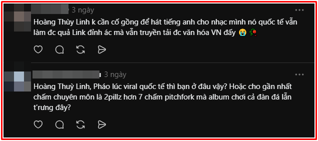 Ca sĩ Hoàng Thùy Linh bị khán giả 'gọi tên' Ảnh 2