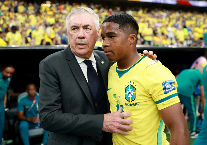 Brazil phải chờ đến phút 90+5 mới có thể đánh bại Nhật Bản 2-1 để giành vé vào vòng 1/8 World Cup 2026. Ảnh: FIFA