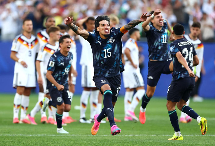 Đức bị Paraguay loại. Ảnh: FIFA