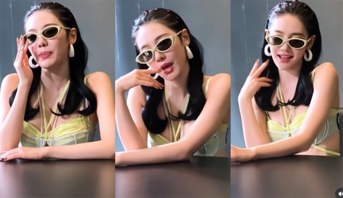 Ningning khoe nhan sắc quyến rũ cùng thần thái cuốn hút.
