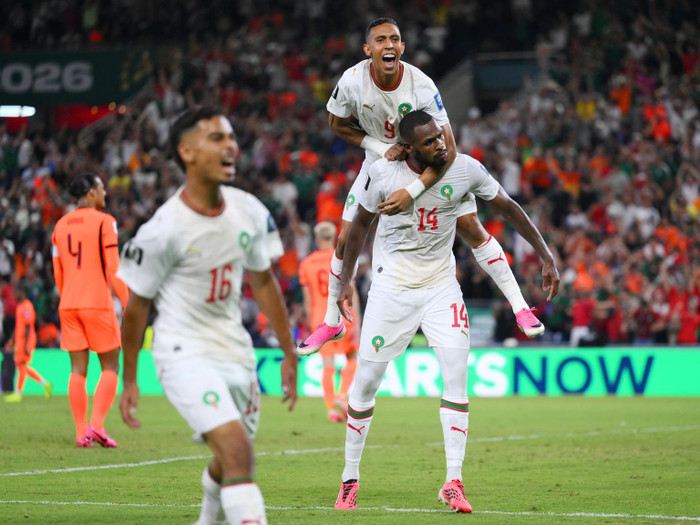 Đội tuyển Morocco tiếp tục viết nên câu chuyện cổ tích tại World Cup 2026 khi đánh bại Hà Lan 3-2 trong loạt sút luân lưu sau khi hai đội hòa 1-1 trong 120 phút thi đấu ở vòng 32 đội. Ảnh: FIFA