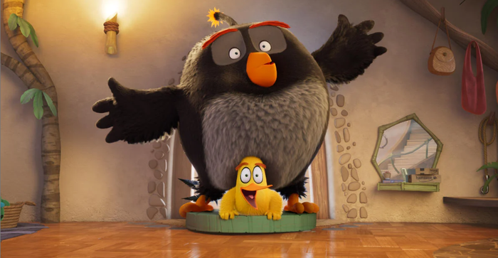 Sau hai phần phim thu hơn 500 triệu USD toàn cầu, Angry Birds tiếp tục đặt kỳ vọng chinh phục phòng vé mùa lễ hội. Ảnh: Paramount Pictures.
