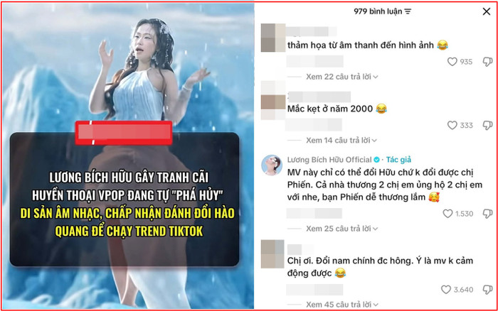 Giữa loạt ý kiến trái chiều, ca sĩ Lương Bích Hữu lên tiếng với thái độ nhẹ nhàng, tinh tế.