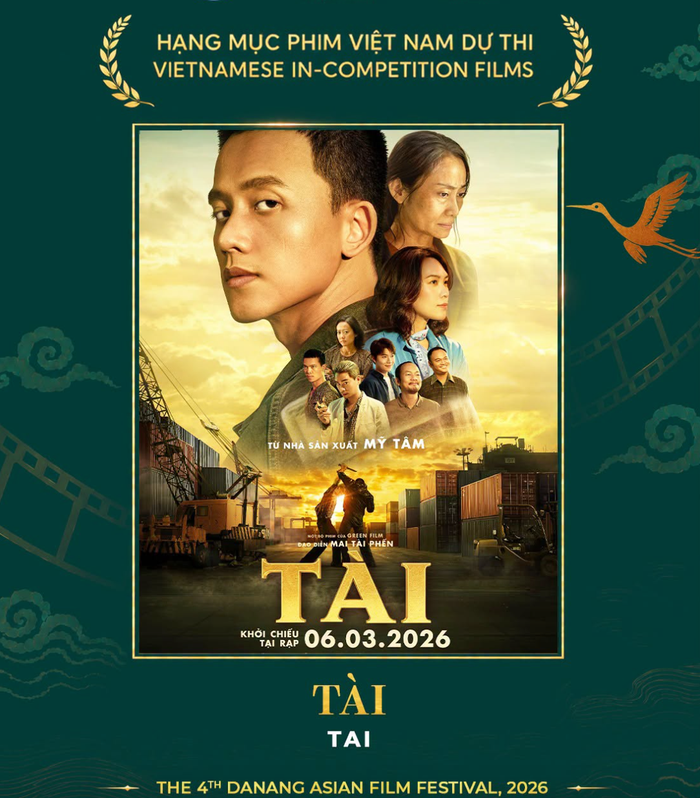 Bộ phim Tài vượt mốc 113 tỷ đồng doanh thu trước khi bước vào hành trình tranh giải tại DANAFF IV. Ảnh: NSX