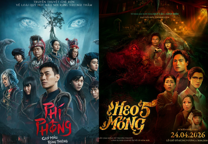 Phí Phông: Quỷ Máu Rừng Thiêng và Heo Năm Móng&nbsp; là những hiện tượng của dòng phim kinh dị Việt trong mùa phim lễ 30/4 năm nay. &nbsp;