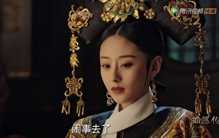 Cảnh Sắt trong Hậu Cung Như Ý Truyện nổi tiếng với những màn đối đầu căng thẳng cùng Như Ý. Ảnh: Sohu