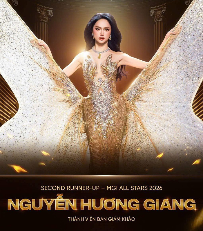 Hương Giang trở thành giám khảo Miss Grand Vietnam 2026.
