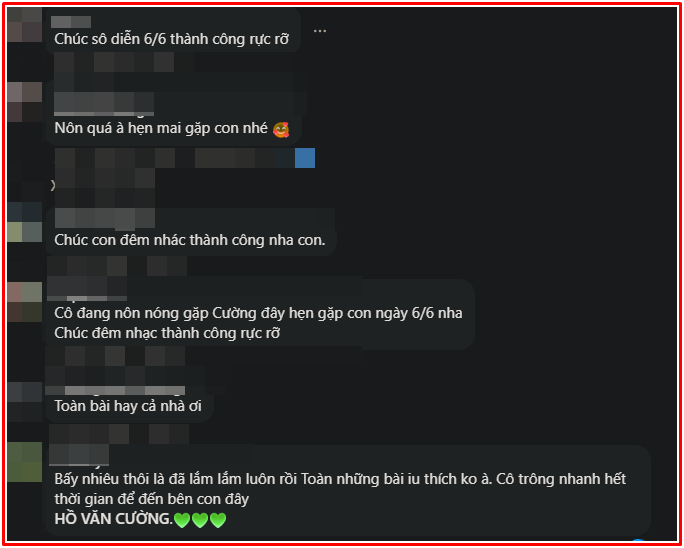 Khán giả nôn nóng đến ngày quan trọng của Hồ Văn Cường và người phụ nữ đặc biệt Ảnh 4