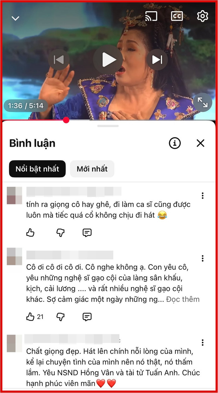 Quá đáng tiếc với NSND Hồng Vân Ảnh 2
