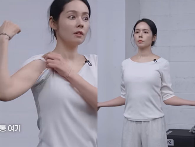 Nữ diễn viên Han Ga In chia sẻ bí quyết giữ gìn vóc dáng trong một video mới đây.