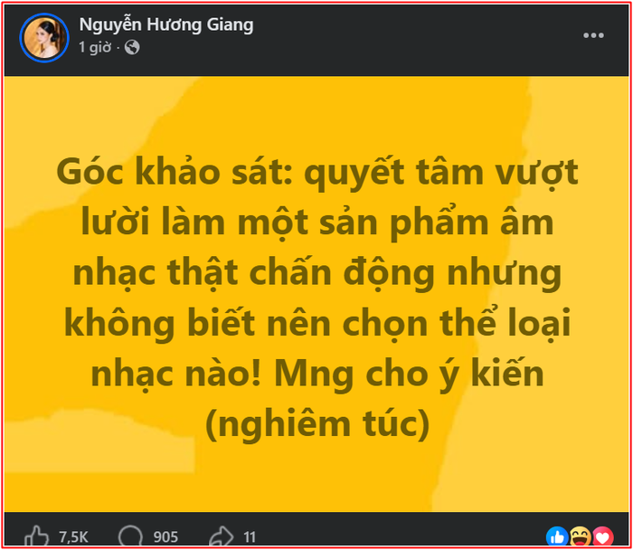 Mạng xã hội 'dậy sóng' với Hoa hậu Hương Giang Ảnh 2
