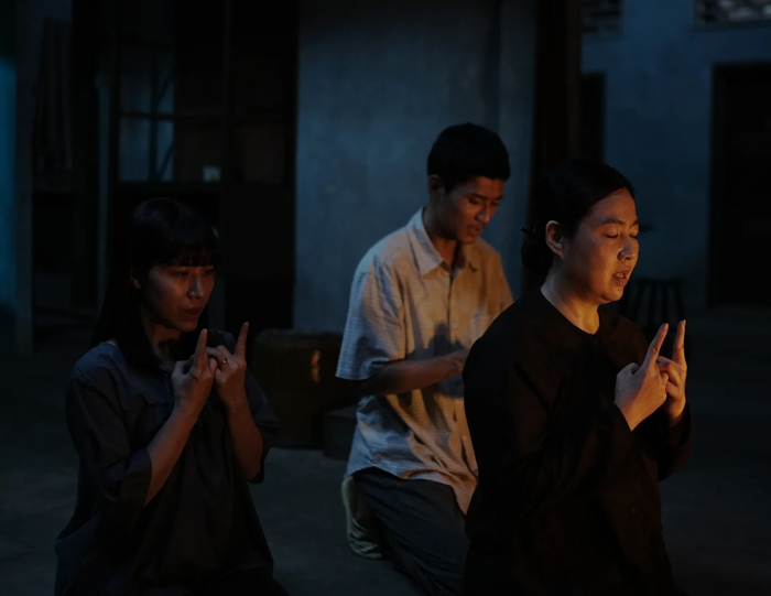 Lê Khánh nhận nhiều lời khen với vai bà Tánh trong phim kinh dị dân gian Ma Xó. Ảnh: NSX